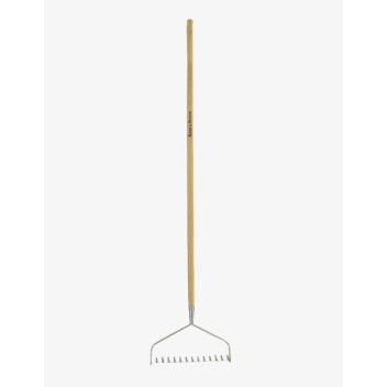Kent & Stowe Stainless Steel Long Handled Soil Rake, FSC
