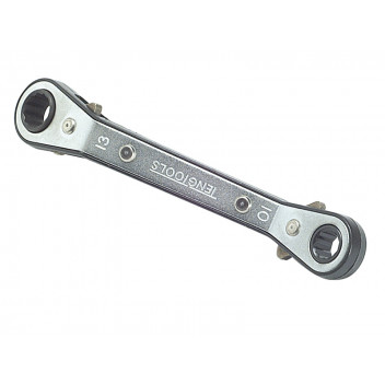 Teng Ratcheting Offset Ring Spanner (RORS) 17 x 19mm