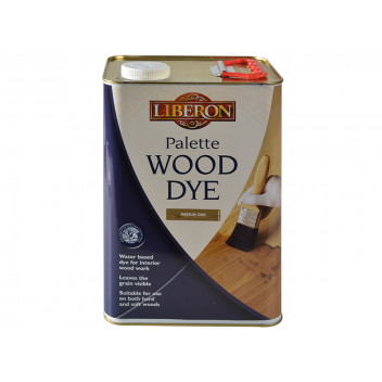 Liberon Palette Wood Dye Medium Oak 5 litre