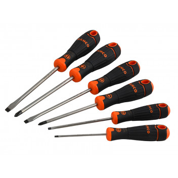 Bahco BAHCOFIT Screwdriver Set, 6 Piece SL/PH
