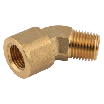 1/8\" BSPT Male x 1/8\" BSPP Female 45?? Equal Elbow