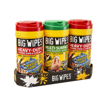Big Wipes Triple Pack Heavy-Duty/Multi-Surface