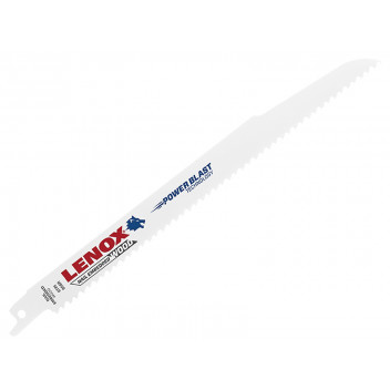 LENOX 20582-956R Wood Cutting Reciprocating Saw Blades 230mm 6 TPI (Pack 5)