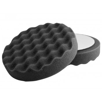 Flexipads World Class Black Waffle Super Soft Finishing Pad 150mm