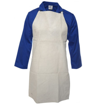 36\" X 24\" Chrome Leather Apron C/W Buckle & Straps