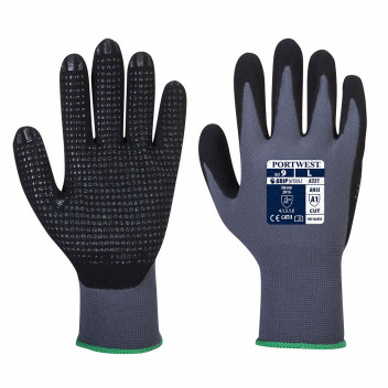 A351 DermiFlex Plus Glove Grey/Black Small