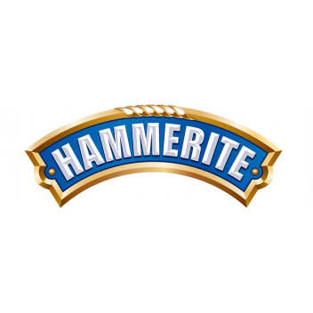 Hammerite Direct to Rust Hammered Finish Metal Paint Silver 250ml