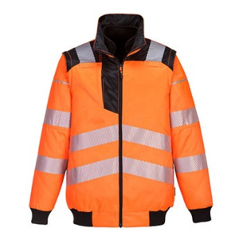 PW302 PW3 Hi-Vis 3-in-1 Pilot Jacket  Large