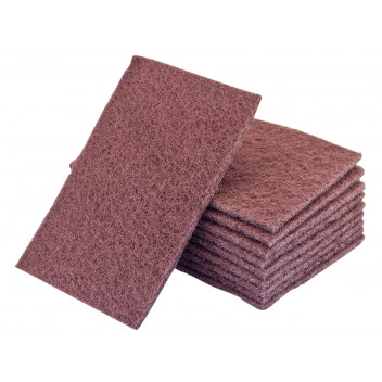 Flexipads World Class Hand Pads Maroon Very Fine 230 x 150mm (Pack 10)