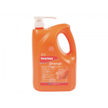 Swarfega  Orange Hand Cleaner Pump Top Bottle 4 litre