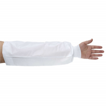 ST47 BizTex Microporous Sleeve with Knitted Cuff Type PB[6] White