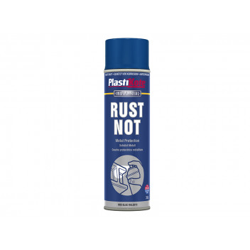 PlastiKote Rust Not Spray Matt Midnight Blue 500ml