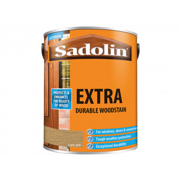 Sadolin Extra Durable Woodstain Light Oak 5 litre