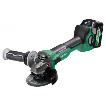 HiKOKI G3612DA/JRZ Brushless Angle Grinder 115mm 18/36V 2 x 5.0/2.5Ah Li-ion