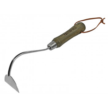 Faithfull Prestige Stainless Steel Onion Hoe ash Handle