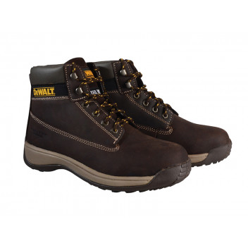 DEWALT Apprentice Hiker Brown Nubuck Boots UK 8 EUR 42