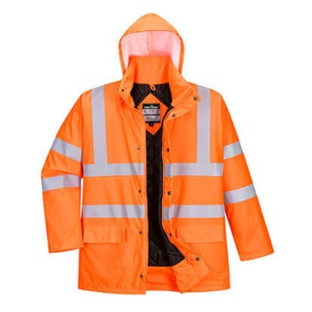 S490 SEALTEX ULTRA LINED JACKET EN471 EN343 ORANGE XL