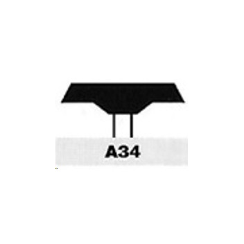 Mounted Points A Shape (Shank Diameter 6mm) A34