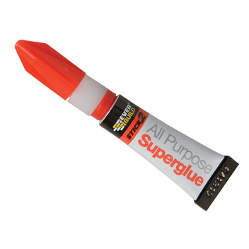 Everbuild STICK2 All-Purpose Superglue Tube 3g