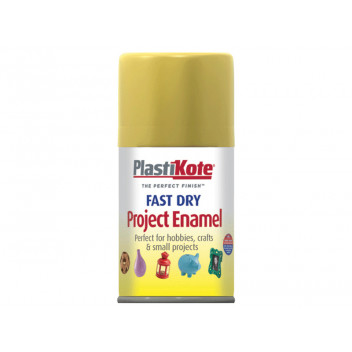 PlastiKote Fast Dry Enamel Aerosol Gold Leaf 100ml