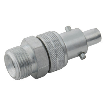 3/8\" BSPP Male Twist-Air Plug Halves - Swivel