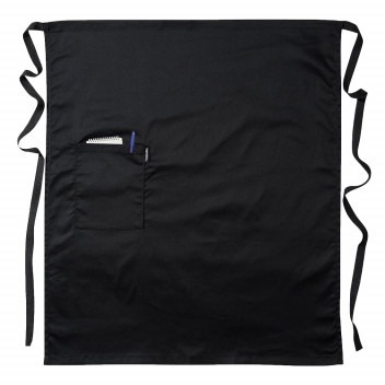 S794 Waist Apron with Pocket Black