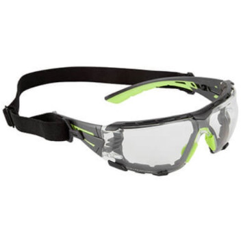 PS28 Tech Look Pro KN Safety Glasses Clear