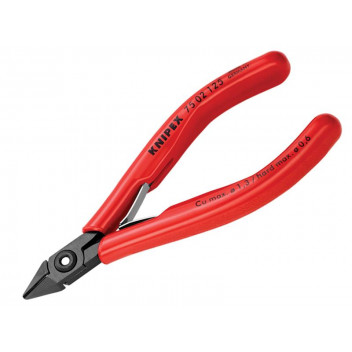 Knipex Electronic Diagonal Cut Pliers Extra Slim PVC Grip 125mm