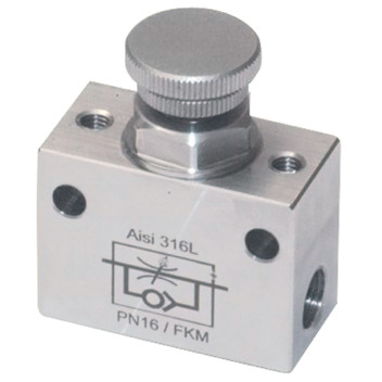 G1/4 IN-LINE BSPP FLOW CONTROL REG.