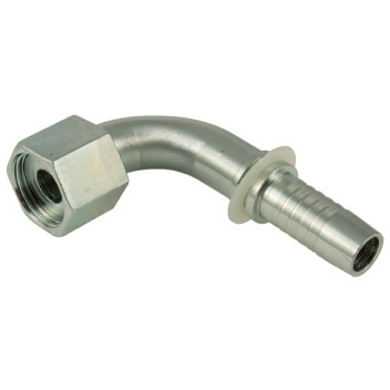 1.11/16\" ORFS Female 90? Swept Elbow