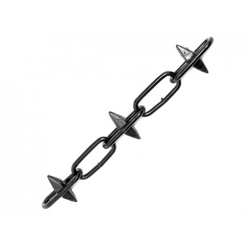 Faithfull Spike Chain Black Japanned 6mm x 5m Box - Max. Load 250kg