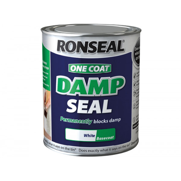 Ronseal One Coat Damp Seal White 250ml