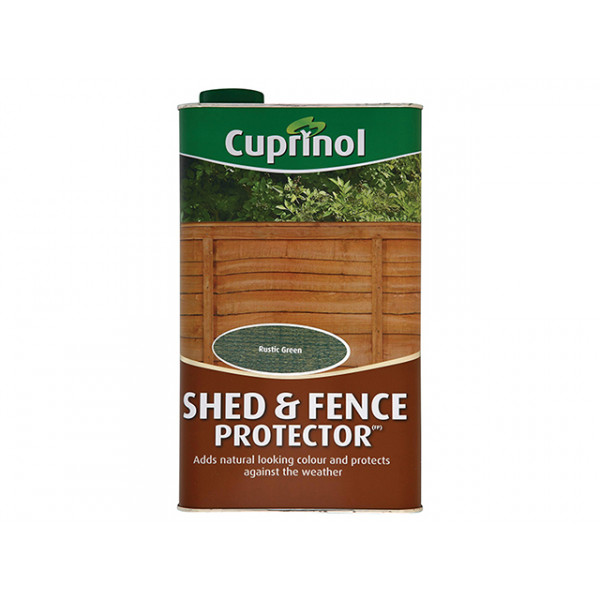 Cuprinol Shed & Fence Protector Rustic Green 5 litre