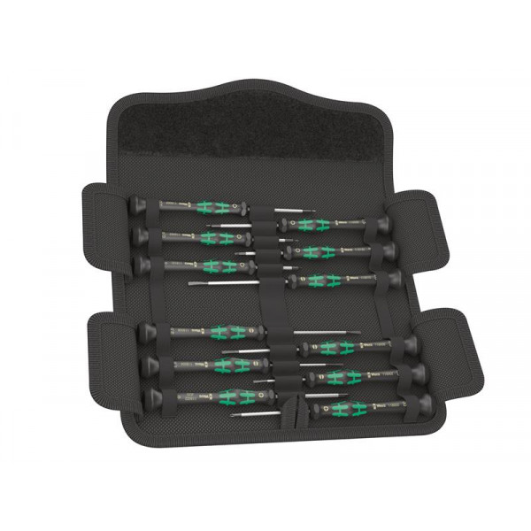 Wera Kraftform Micro Screwdriver Set, 12 Piece