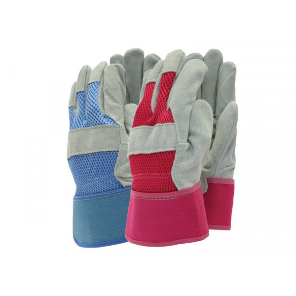 Town & Country TGL106S All Round Rigger Gloves Navy/Red Ladies' - Small