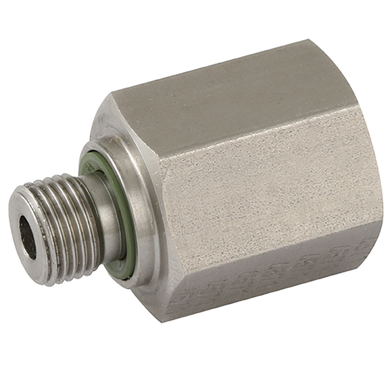 Winkelverschraubung BSP Adapter Zoll Hydraulikverschraubung Größe