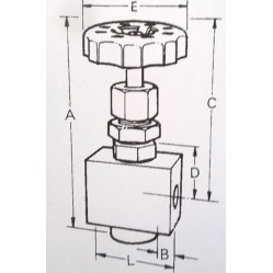 Angled Ports IC Valve