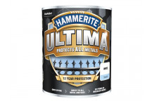 Hammerite Ultima Metal Paint Smooth White 750ml