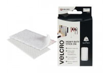 VELCRO Brand VELCRO Brand Heavy-Duty Stick On Strips (2) 50 x100mm White