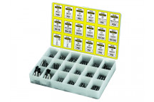 Stanley Tools Insert Bits & Magnetic Bit Holders Assorted Tray, 200 Piece