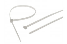 Faithfull Heavy-Duty Cable Ties White 9.0 x 600mm (Pack 10)