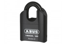 ABUS 190/60 60mm Heavy-Duty Combination Padlock Closed Shackle (4-Digit) Carded