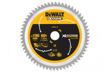 DEWALT FlexVolt XR Circular Saw Blade 190 x 30mm x 60T