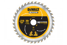 DEWALT FlexVolt XR Circular Saw Blade 216 x 30mm x 36T