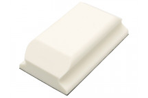 Flexipads World Class Hand Sanding Block Shaped White PUR GRIP 70 x 125mm