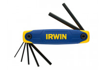 IRWIN Hex Key Folding Set of 7 Metric (2-8mm)