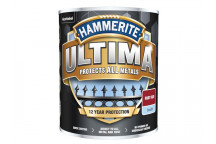 Hammerite Ultima Metal Paint Smooth Ruby Red 750ml