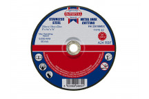 Faithfull Depressed Centre Stainless Steel Cutting Disc 230 x 1.8 x 22.23mm