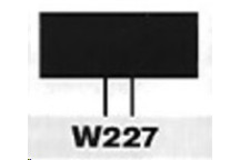 Mounted Points W Shape (Shank Diameter 3mm) W227
