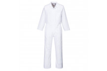 2201 Food Coverall White Large